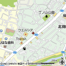 総本家備長扇屋神戸北別府店周辺の地図
