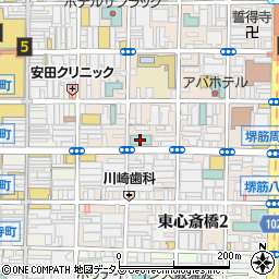 ローソンヨーロッパ通り店周辺の地図