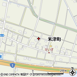 静岡県浜松市中央区米津町606周辺の地図