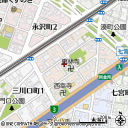 兵庫県神戸市兵庫区兵庫町2丁目2-29周辺の地図