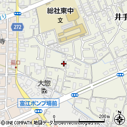 岡山県総社市井手174周辺の地図