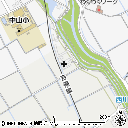 岡山県岡山市北区尾上5周辺の地図