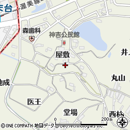 愛知県豊橋市杉山町屋敷67周辺の地図