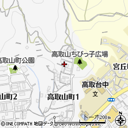 冨士荘周辺の地図