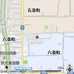 奈良県奈良市六条町255-22周辺の地図