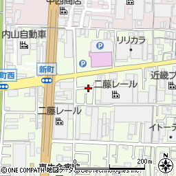 大阪府東大阪市新町15周辺の地図