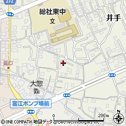 岡山県総社市井手168周辺の地図