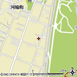 静岡県浜松市中央区河輪町440周辺の地図
