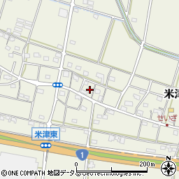 静岡県浜松市中央区米津町724周辺の地図
