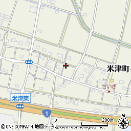 静岡県浜松市中央区米津町713周辺の地図