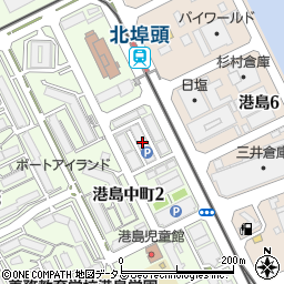 神戸船用品センタービル周辺の地図