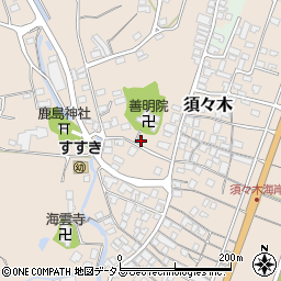 静岡県牧之原市須々木344周辺の地図