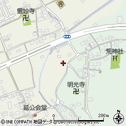岡山県総社市井手407周辺の地図
