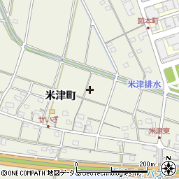 静岡県浜松市中央区米津町838周辺の地図