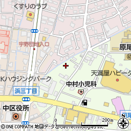 西日本高速道路岡山職員宿舎周辺の地図