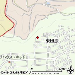 三重県名張市東田原607-41周辺の地図