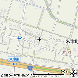 静岡県浜松市中央区米津町719周辺の地図