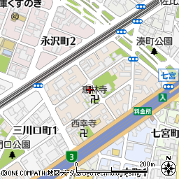 兵庫県神戸市兵庫区兵庫町2丁目2-32周辺の地図