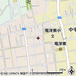 静岡県磐田市西平松198周辺の地図