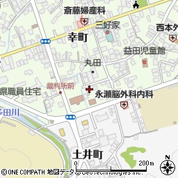 島根県益田市幸町6-35周辺の地図
