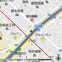 大阪府大阪市西区境川周辺の地図
