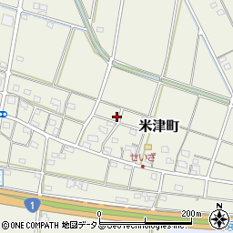 静岡県浜松市中央区米津町607周辺の地図