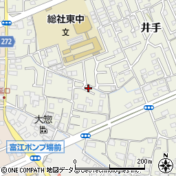 岡山県総社市井手168-6周辺の地図