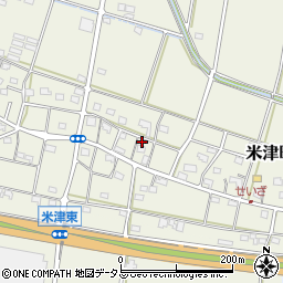 静岡県浜松市中央区米津町718周辺の地図