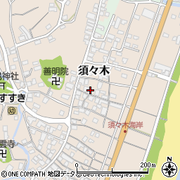静岡県牧之原市須々木408周辺の地図