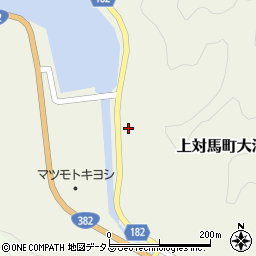 長崎県対馬市上対馬町大浦72周辺の地図