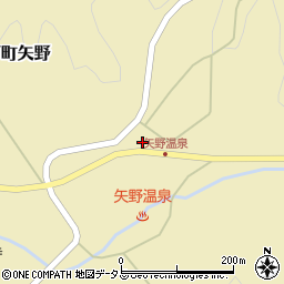 広島県府中市上下町矢野588周辺の地図