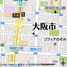 パレ阪栄橋周辺の地図