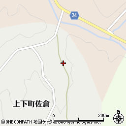 広島県府中市上下町佐倉140周辺の地図