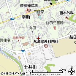 島根県益田市幸町6-46周辺の地図