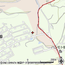 三重県名張市東田原625-19周辺の地図