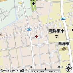 静岡県磐田市西平松217周辺の地図