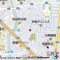 横井会計事務所周辺の地図