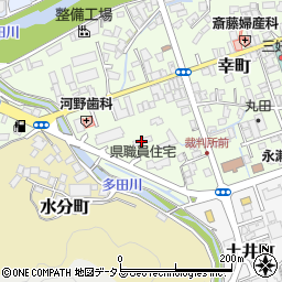 島根県益田市幸町1周辺の地図