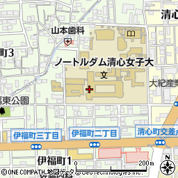 ノートルダム清心女子大学入試広報部周辺の地図