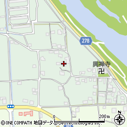 岡山県総社市上原278周辺の地図