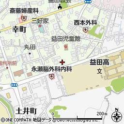 島根県益田市幸町10周辺の地図