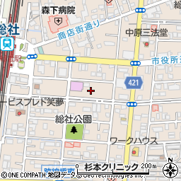 岡山県総社市駅前2丁目4周辺の地図