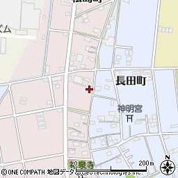 静岡県浜松市中央区松島町250周辺の地図