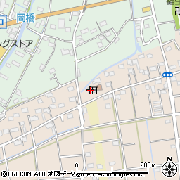 静岡県磐田市西平松596周辺の地図