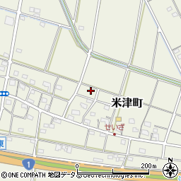 静岡県浜松市中央区米津町608周辺の地図