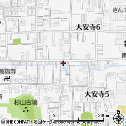 ルミエール大安寺周辺の地図