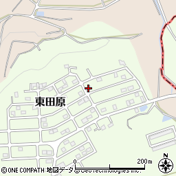 三重県名張市東田原625-43周辺の地図
