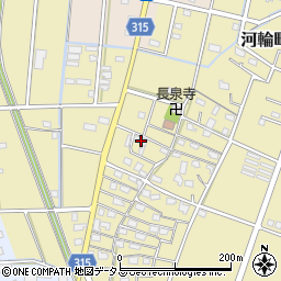 静岡県浜松市中央区河輪町648周辺の地図