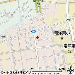 静岡県磐田市西平松218周辺の地図