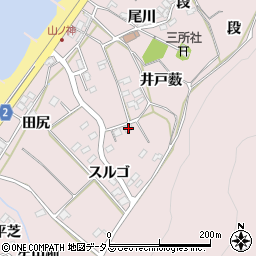 愛知県田原市野田町井戸薮123周辺の地図